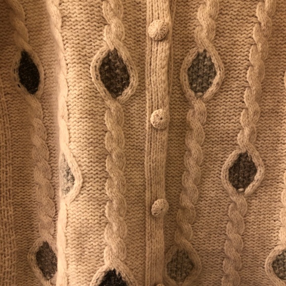 Anthropologie ‘SOFTER DIAMONDS CARDIGAN’ - Picture 3 of 5